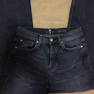 7 For All Mankind Slouchy Jeans Size 28